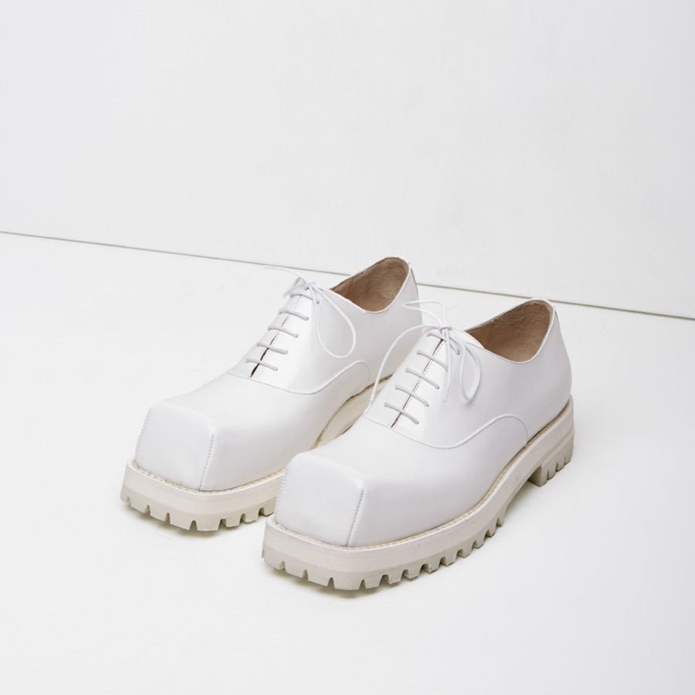 Acne Studios quad oxford in white